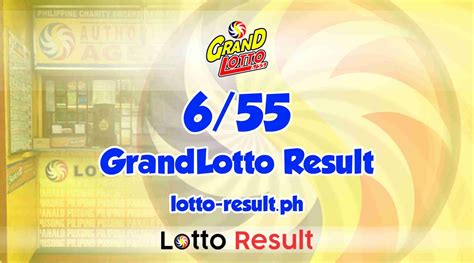 grand lotto philippines|6/55 LOTTO RESULT .